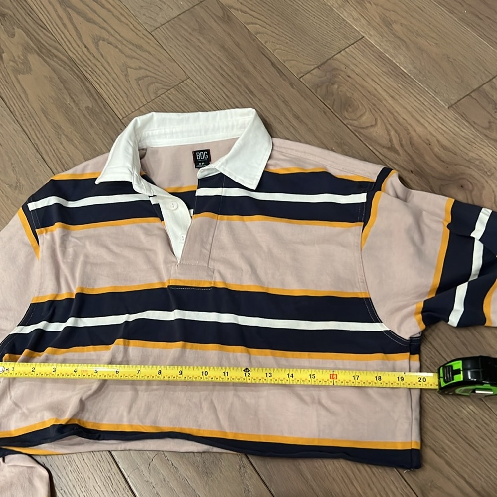 Urban outfitters crop rugby shirt, size s, NWOT - Picture 2 of 5